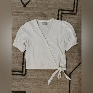 Modern Citizen Cassie V-Neck Wrap Blouse